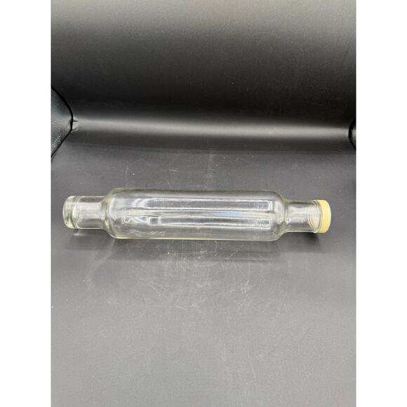Vintage Roll Rite Clear Glass Rolling Pin - Picture 1 of 5